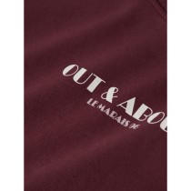 NAME IT Bluse Vix Burgundy Out And About